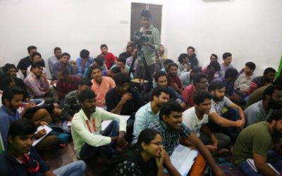 Workshop on Cinematography and Film making By MV Raghu garu Day 2 @ FTIH Film School