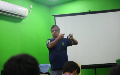 Workshop on Cinematography and Filmmaking By MV Raghu garu @ FTIH Film School