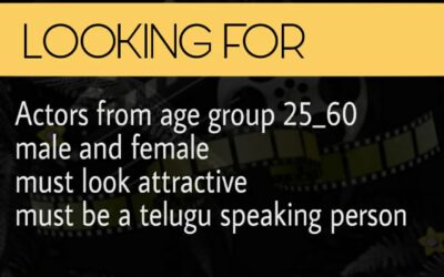 Looking for actors 25-40