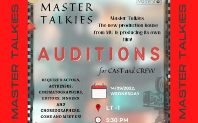 CASTING CALL FOR CAST AND CREW | MASTER TALKIES