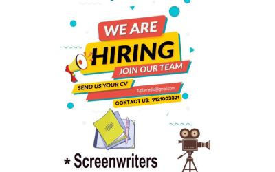 Screen Writer Jobs, Employment | zuptvmedia