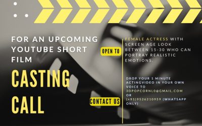 Casting call for an upcoming Short Film