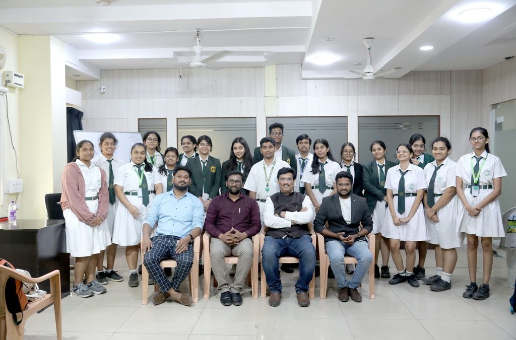 FTIH share film knowledge to the aspiring mass media students of DELHI PUBLIC SCHOOL