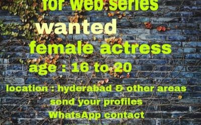 Casting call for web series