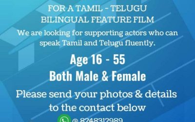 Casting Call Tamil – Telugu Bilingual Feature Film